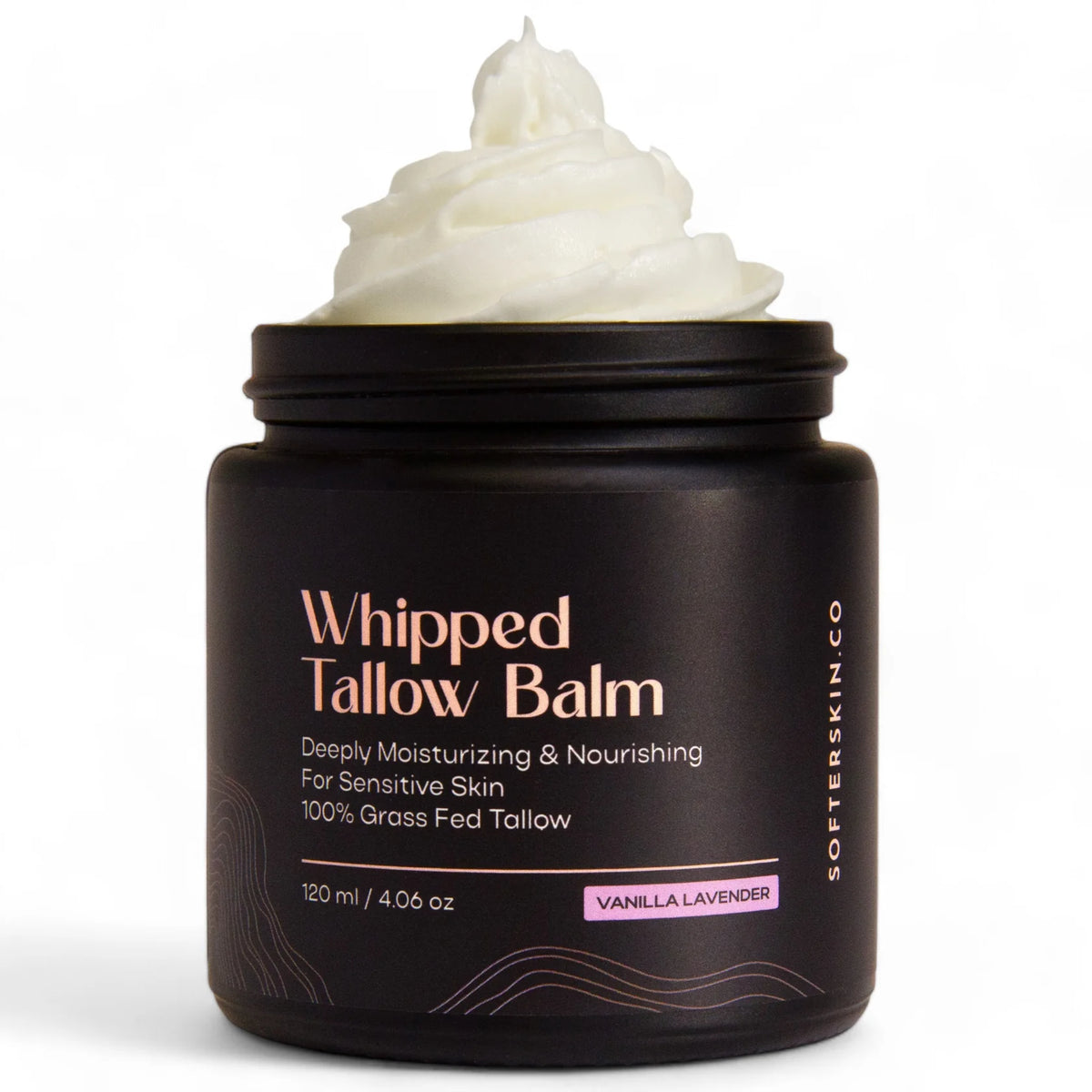 SofterSkin Tallow - Whipped Tallow Balm Vanilla Lavender 120 mL