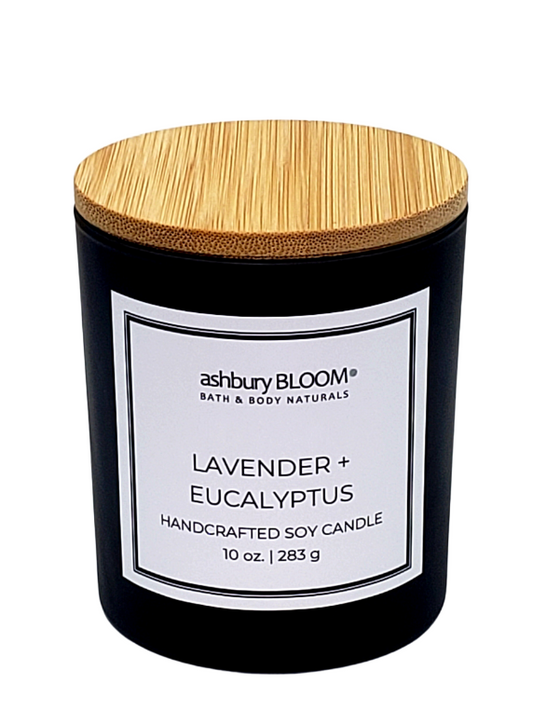 Ashbury Bloom    Lavender + Eucalyptus Soy Wax Candle
