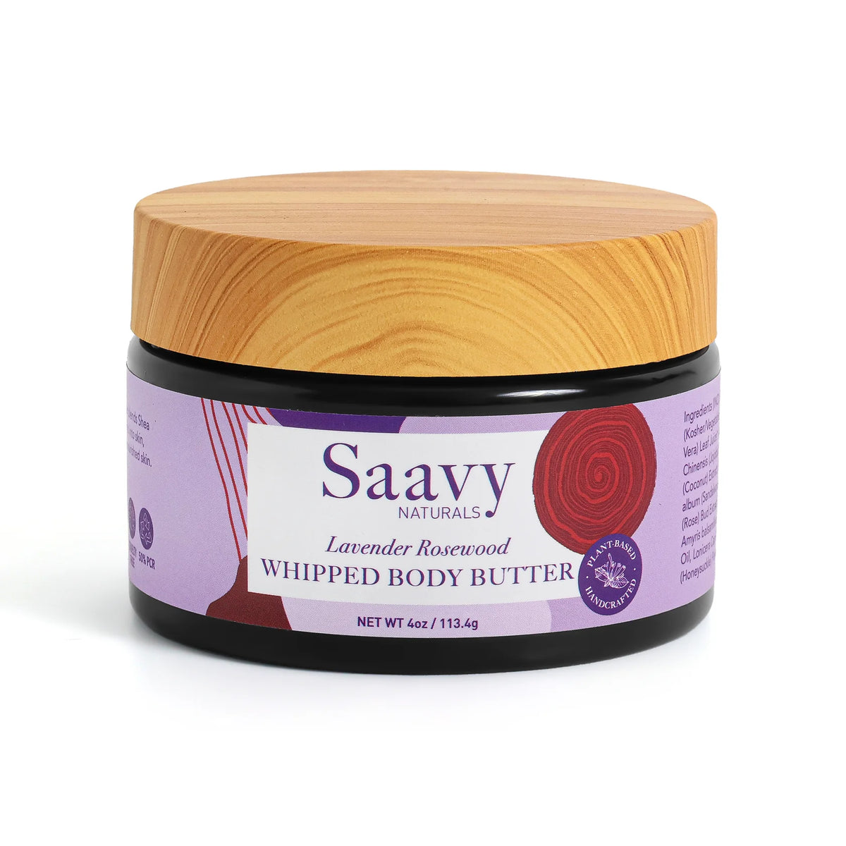Saavy Naturals - Whipped Body Butter Lavender 113g