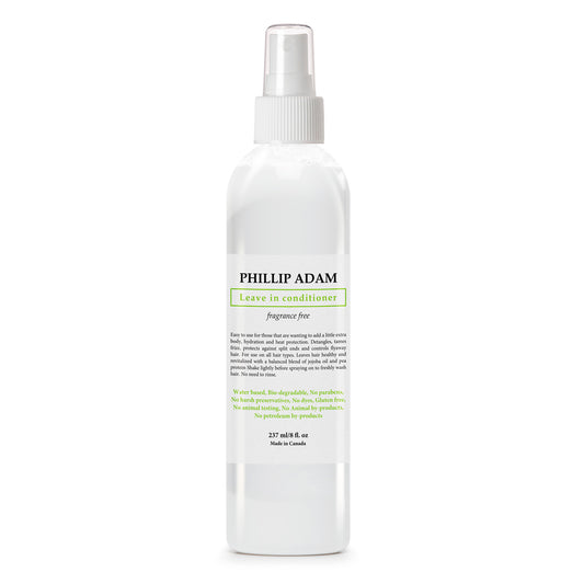 PHILLIP ADAM -  Leave in Conditioner, Fragrance Free (vegan)    237ml