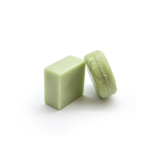 Wild Prairie Soap-Lemongrass & Eucalyptus Shampoo & Conditioner Bar Set