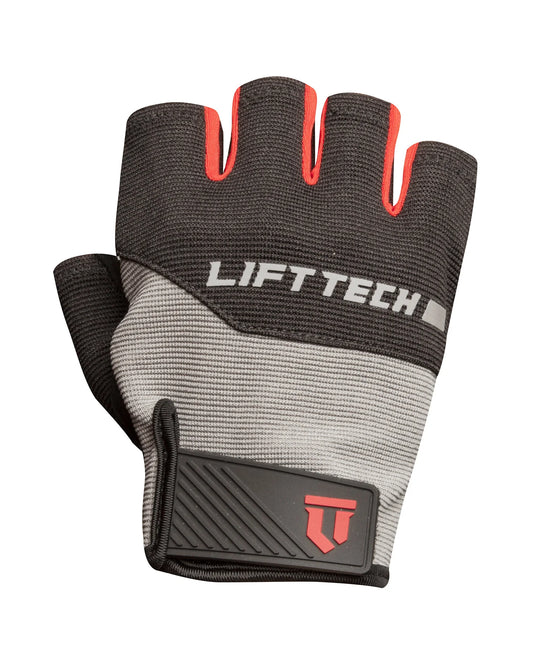 LIFT TECH FITNESS   MEN'S CLASSIC GLOVE   GRAY / RED   XXL