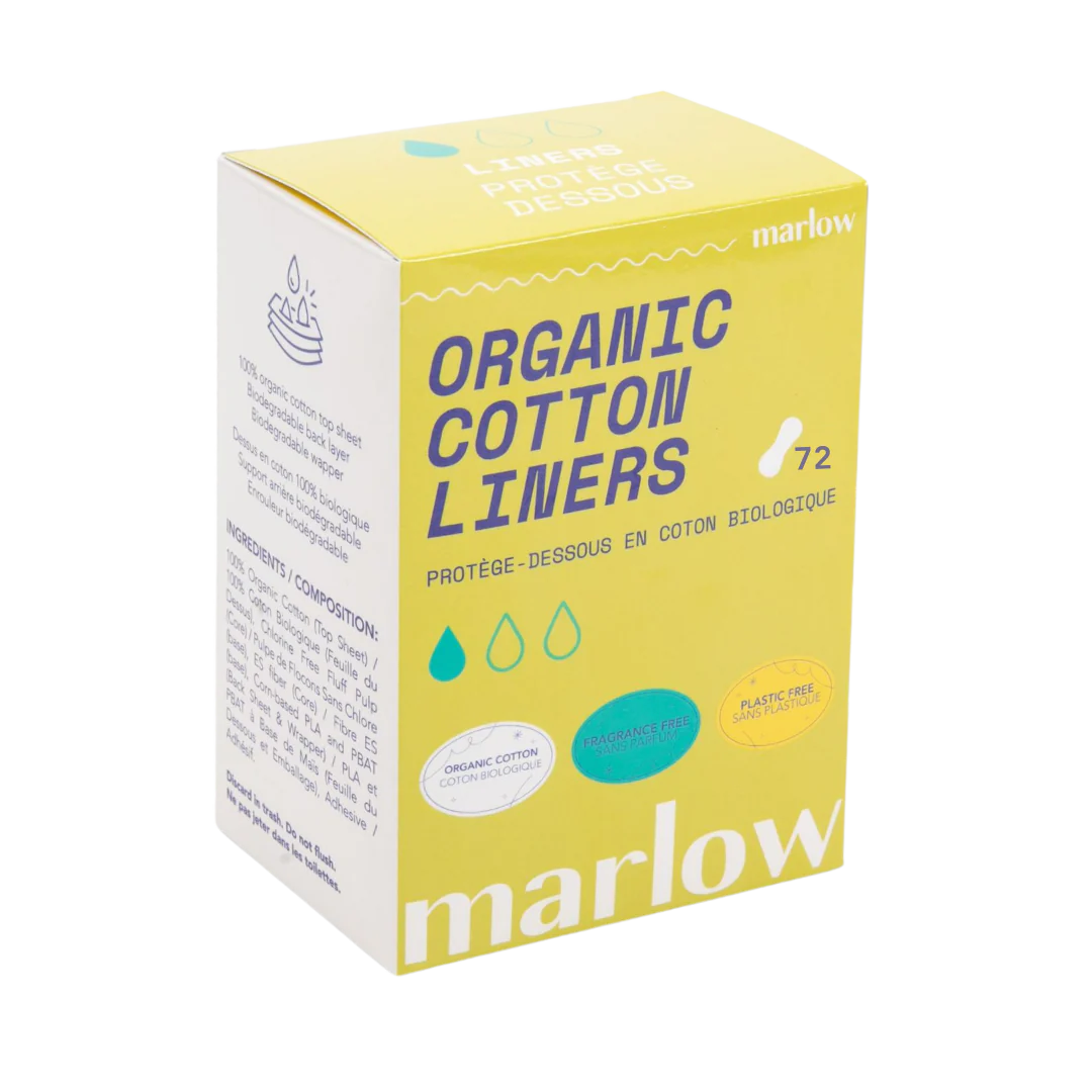 Marlow   Organic Cotton Liners 72ct