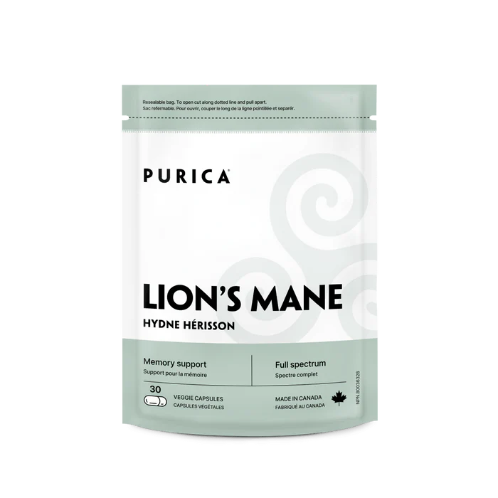 PURICA   NEW Lion's Mane 30 caps