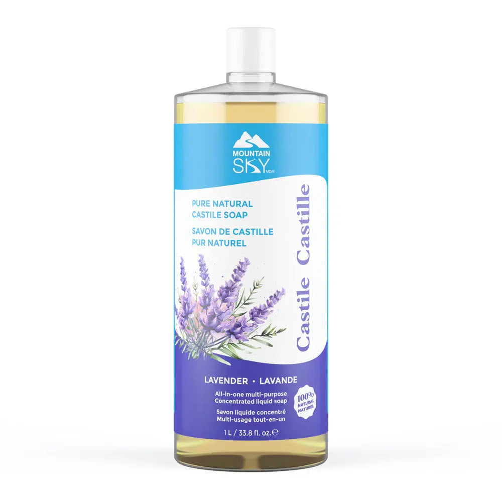 Mountain Sky Soaps - Castile Soap Lavender - 1L