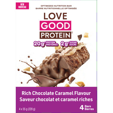 Love Good Protein  Rich Chocolate Caramel 4 X 55g
