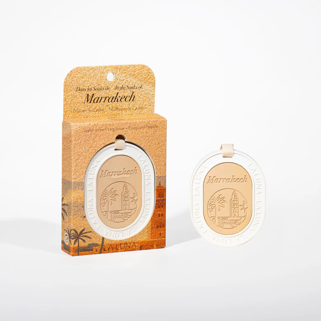 LA LUNA    Fragrant Pebbles    Marrakech Mulberry Cedar Pebble *3