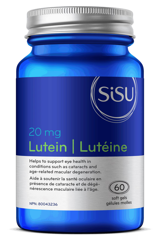 SISU - Lutein 20 mg - FloraGLO® - 60 softgels