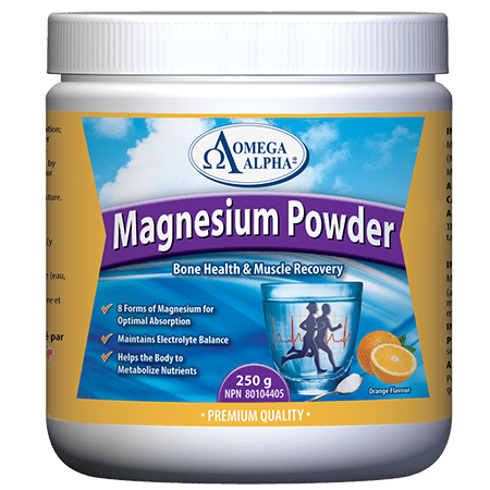 Omega Alpha   Magnesium Powder | Orange Flav   250 g