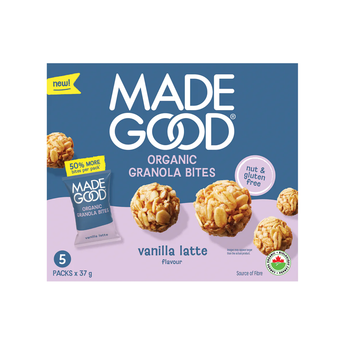 MADEGOOD  - Vanilla Latte Organic Granola Bites    5ct