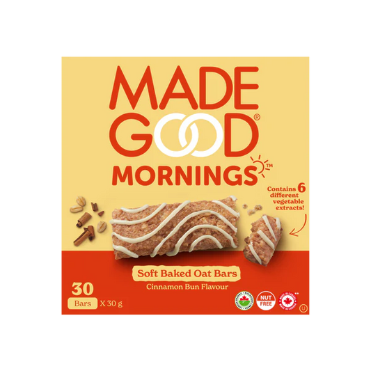 MADEGOOD -  Mornings Cinnamon Bun Soft Baked Oat Bars     15 count
