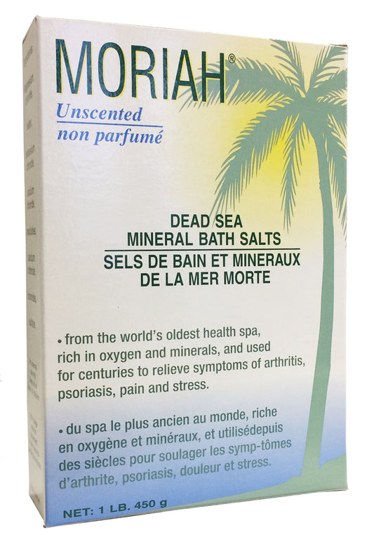 AXEL KRAFT-DEAD SEA SALT, UNSCENTED. JAR 1lb