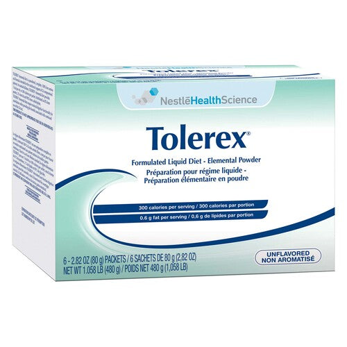 TOLEREX PD UNFLAV 80G pack of 6