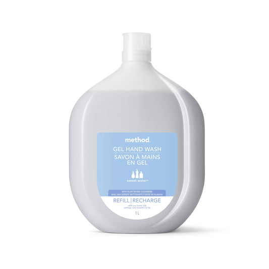 Method   Sweet Water Gel HandWash Refill 1L