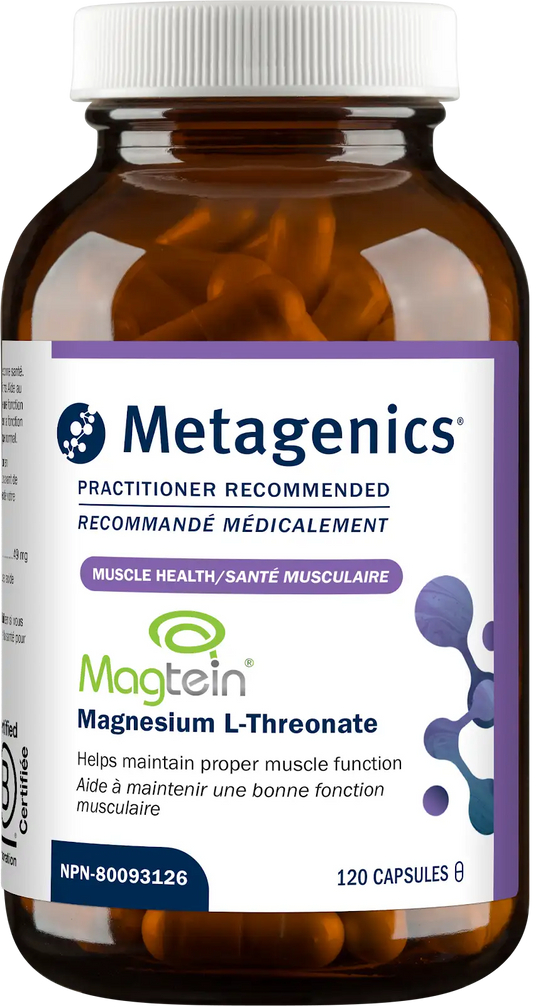 Metagenics Magtein Magnesium L-Threonate 120 C   120Capsules