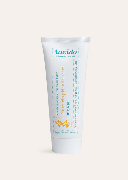 LAVIDO   Nurturing Hand Cream - Mandarin, Lemon Myrtle & Shea Butter   70 ml
