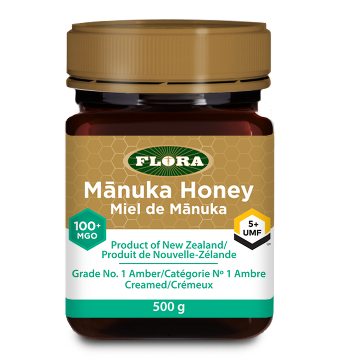 Flora   M?nuka Honey 5+ UMF™ + MGO100+500 g