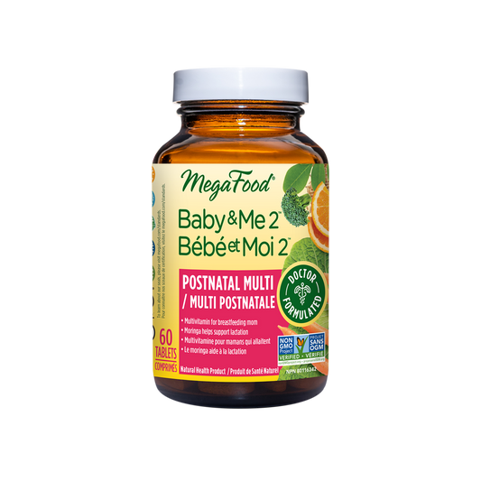 MegaFood_Baby and Me 2 Postnatal Multi_60 tabs