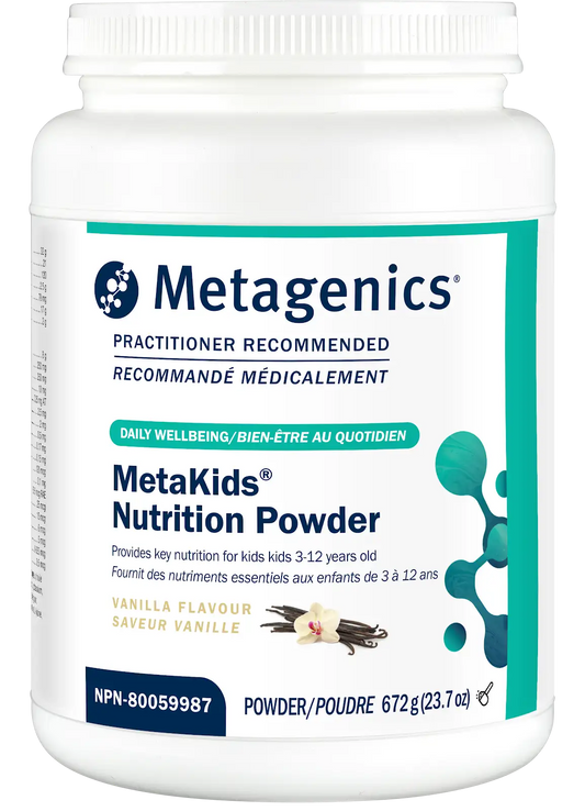 Metagenics MetaKids Nutrition Powder Vanilla (formerly UC for Kids) [12 servings]   12Count