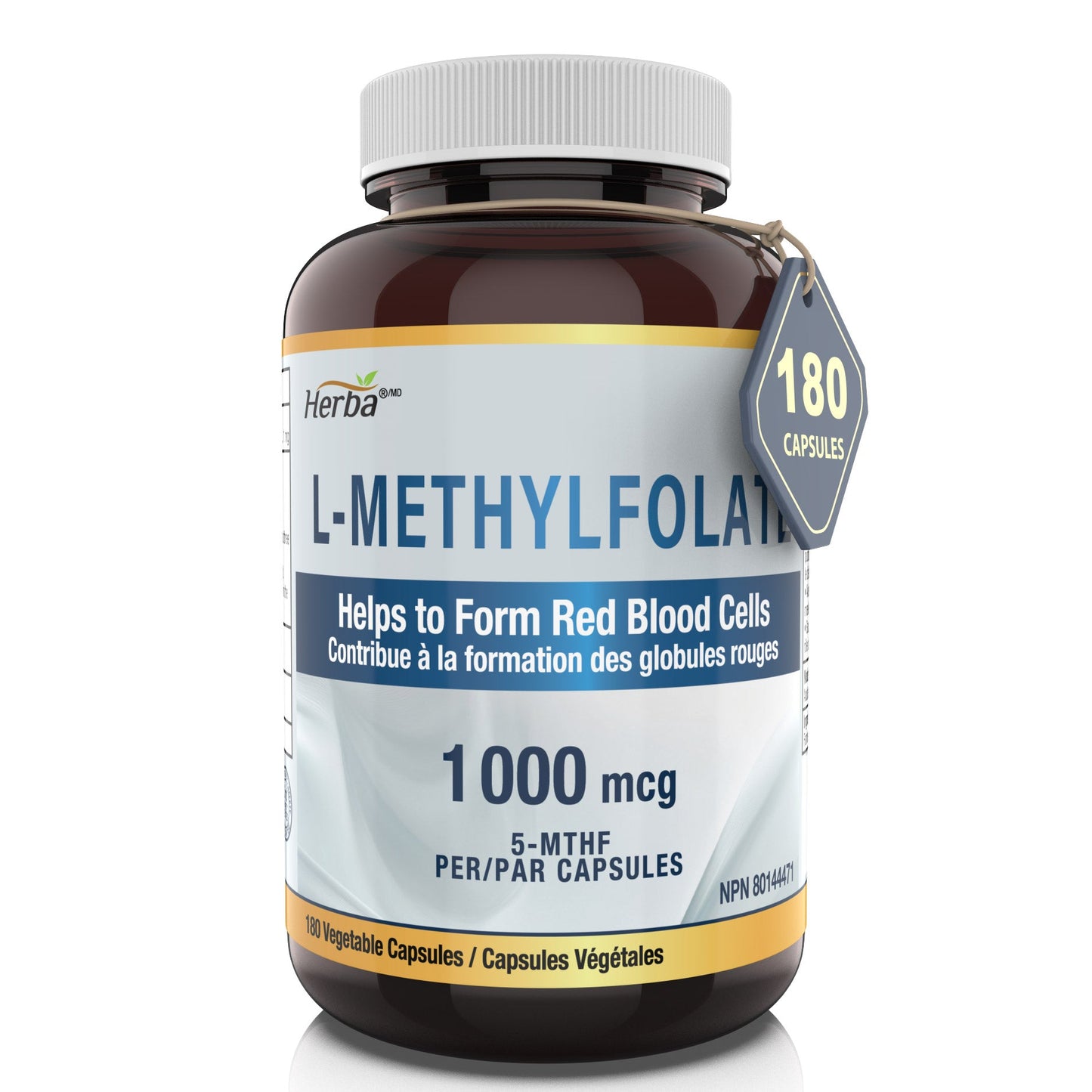 Herba  Methylfolate 1mg - 180 Capsules