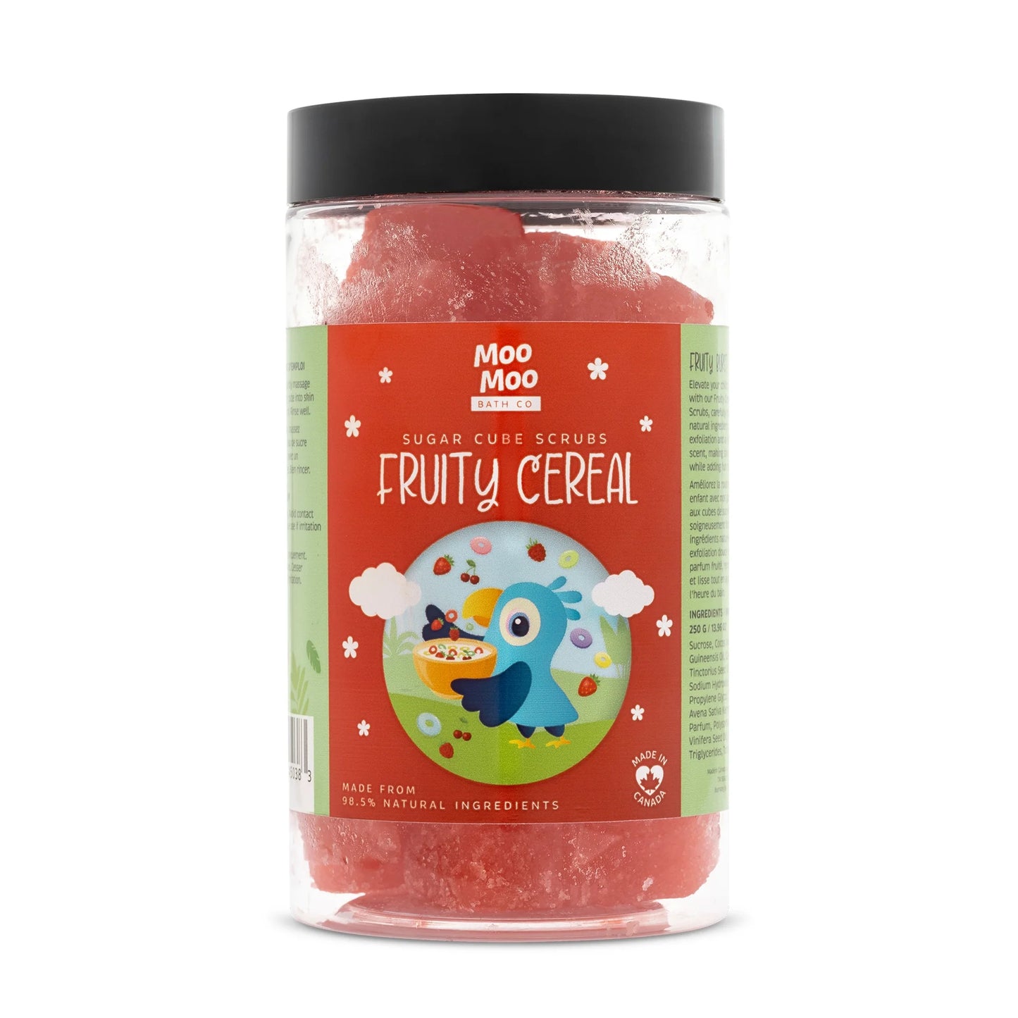 Moo Moo Bath Co   Sugar Srubs Fruity Cereal 250g