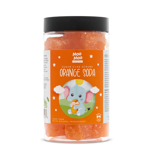 Moo Moo Bath Co   Sugar Srubs Orange Soda 250g