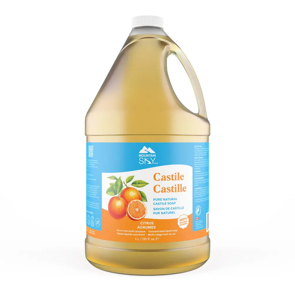 Mountain Sky Soaps - Castile Soap Citrus - 4L