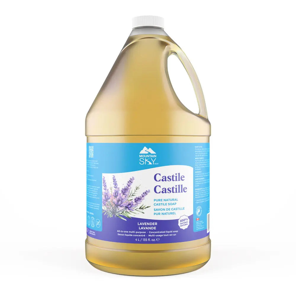 Mountain Sky Soaps - Castile Soap Lavender - 4L