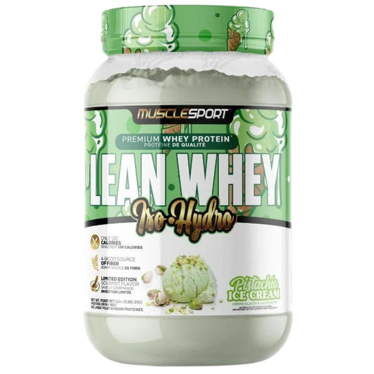 MUSCLE SPORT LEAN WHEY PISTACHIO ICE CREAM 2lbs