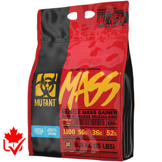 MUTANT    MUTANT® MASS®    Cookies and Cream   6.8 kg (15 lbs)