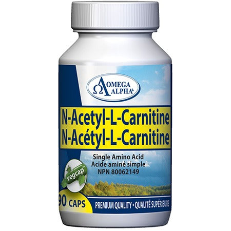 Omega Alpha   N-Acetyl-L-Carnitine   90 vcap