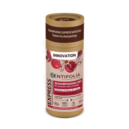 Centifolia -  Pomegranate dry shampoo powder - dark hair - 30 gram