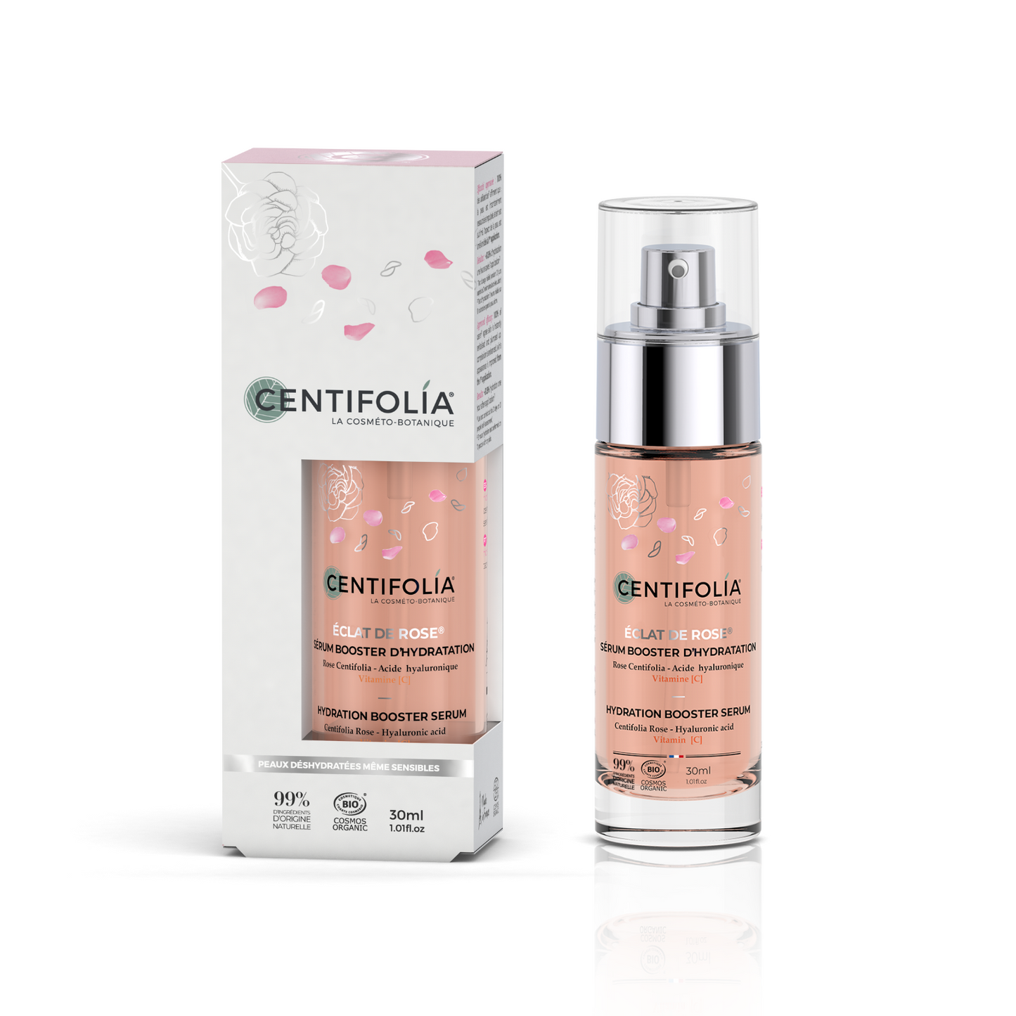 Centifolia - Hydration booster serum Éclat de Rose® - 30 mL