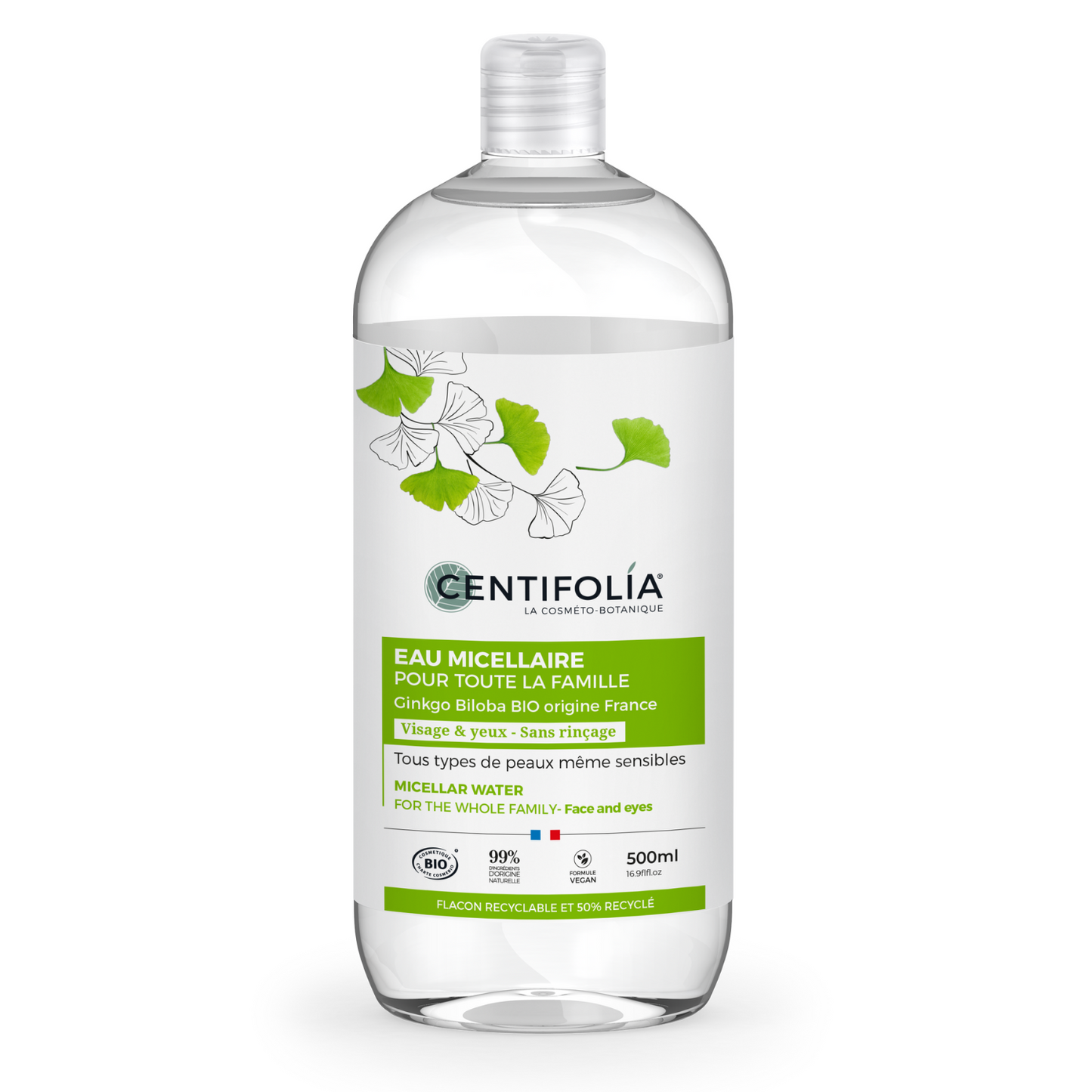 Centifolia -  Micellar water for the whole family - 500 ml