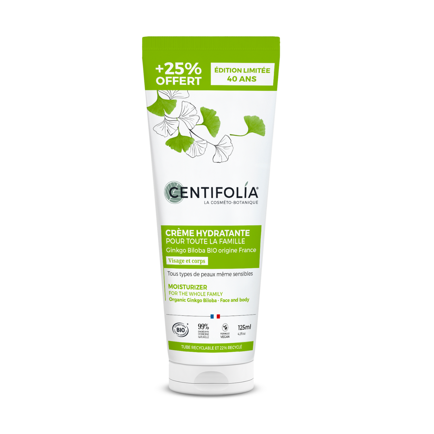 Centifolia - Moisturizer cream for the whole family - 125 ml