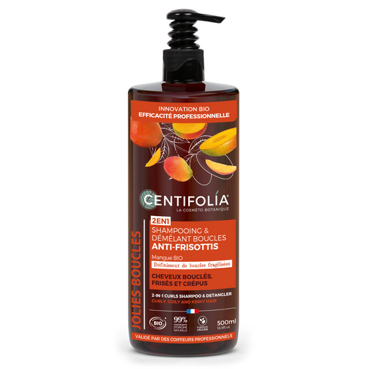 Centifolia - 2-in-1 Curls Shampoo and Detangler - 500 mL