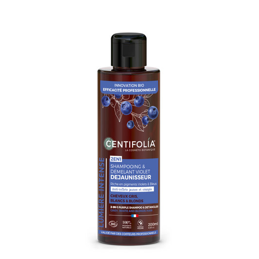 Centifolia - 2-in-1 purple shampoo & detangler - 200 mL