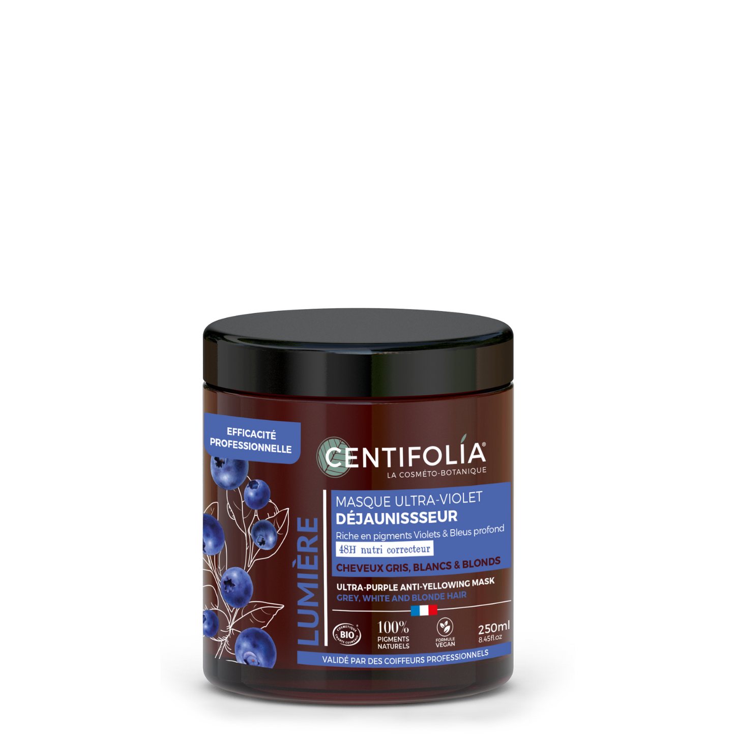 Centifolia - Ultra-purple anti-yellowing mask - 250 mL