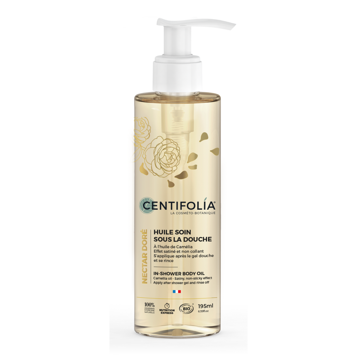 Centifolia -  Nectar Doré in-shower body oil - 195 ml