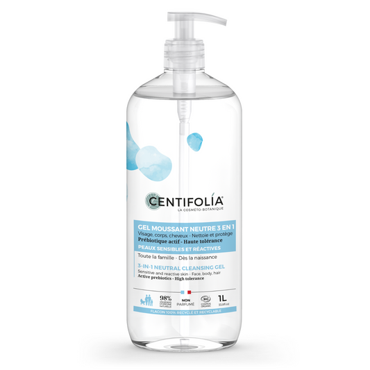Centifolia - Neutral 3-in-1 cleansing gel - 1L