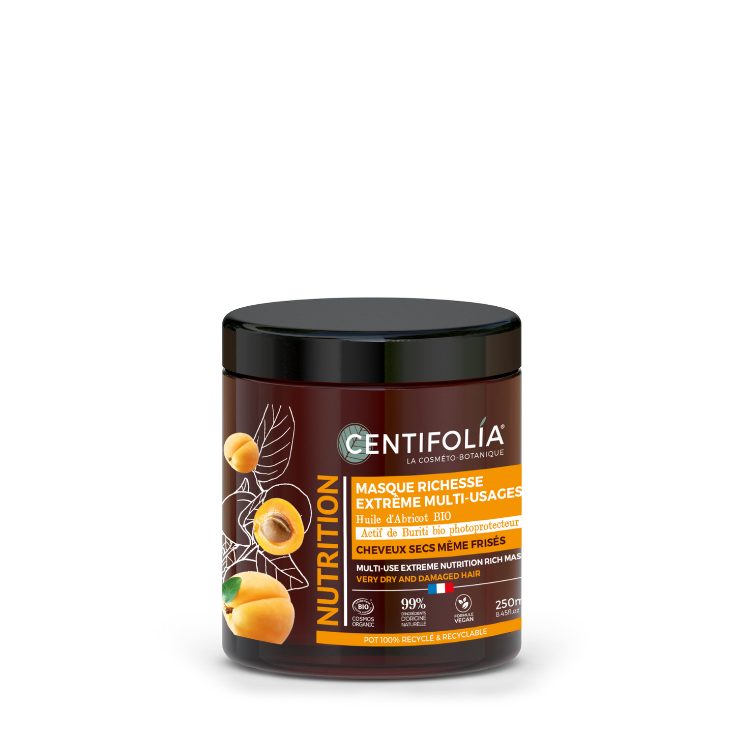 Centifolia - Pre-shampoo ultra-rich nutrition mask - 250 mL
