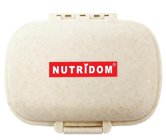 NUTRIDOM®    Travel Pill Organizer (8 compartments)
