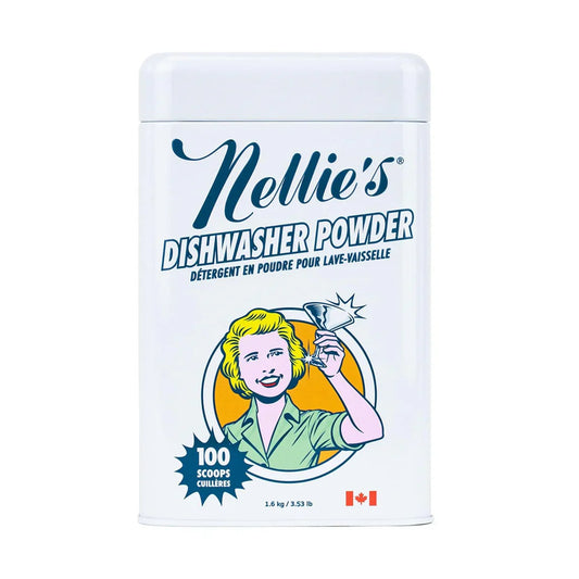 NELLIE'S *    Dish Powder Tin, 100 Load CORK