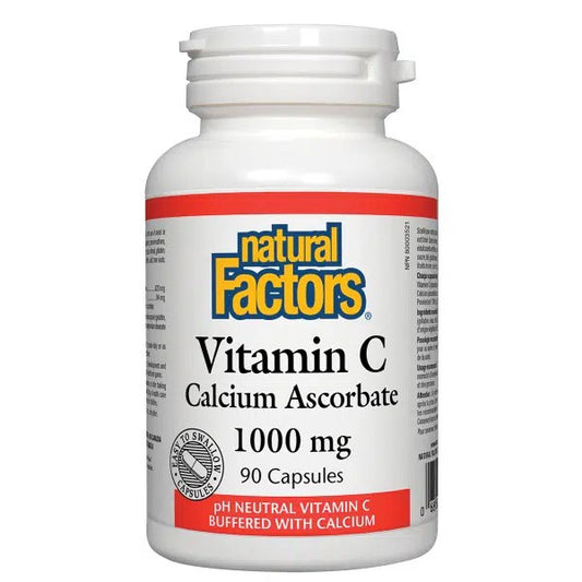 Natural Factors   Vitamin C 1000 mg Calcium Ascorbate   90 capscaps