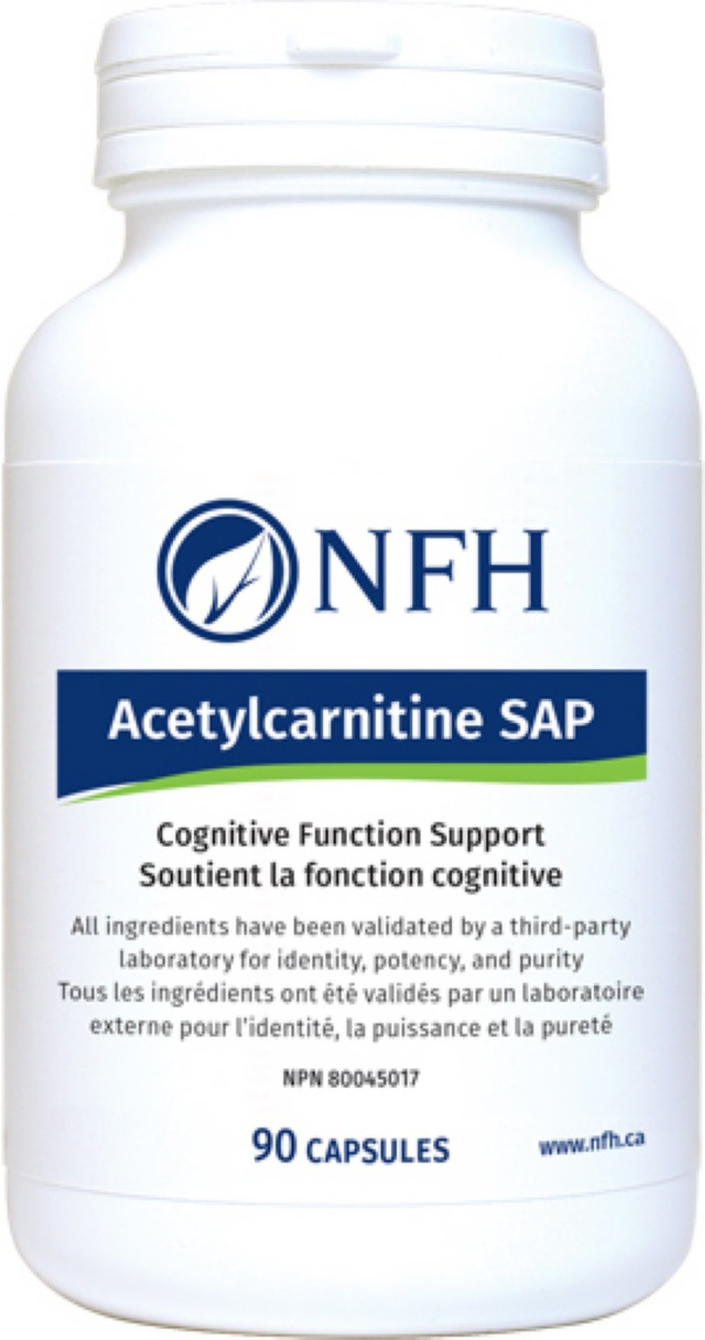 Acetylcarnitine SAP (750 mg acetyl-l-carnitine hydrochloride/capsule) 90 capsules -