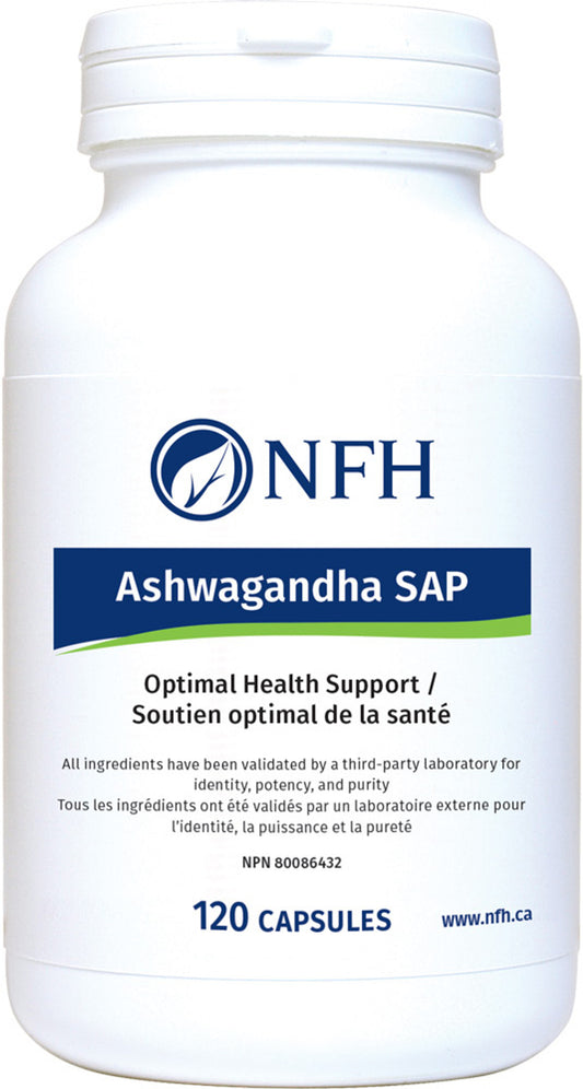 Ashwagandha SAP (500 mg ashwagandha root extract/capsule) 120 capsules -