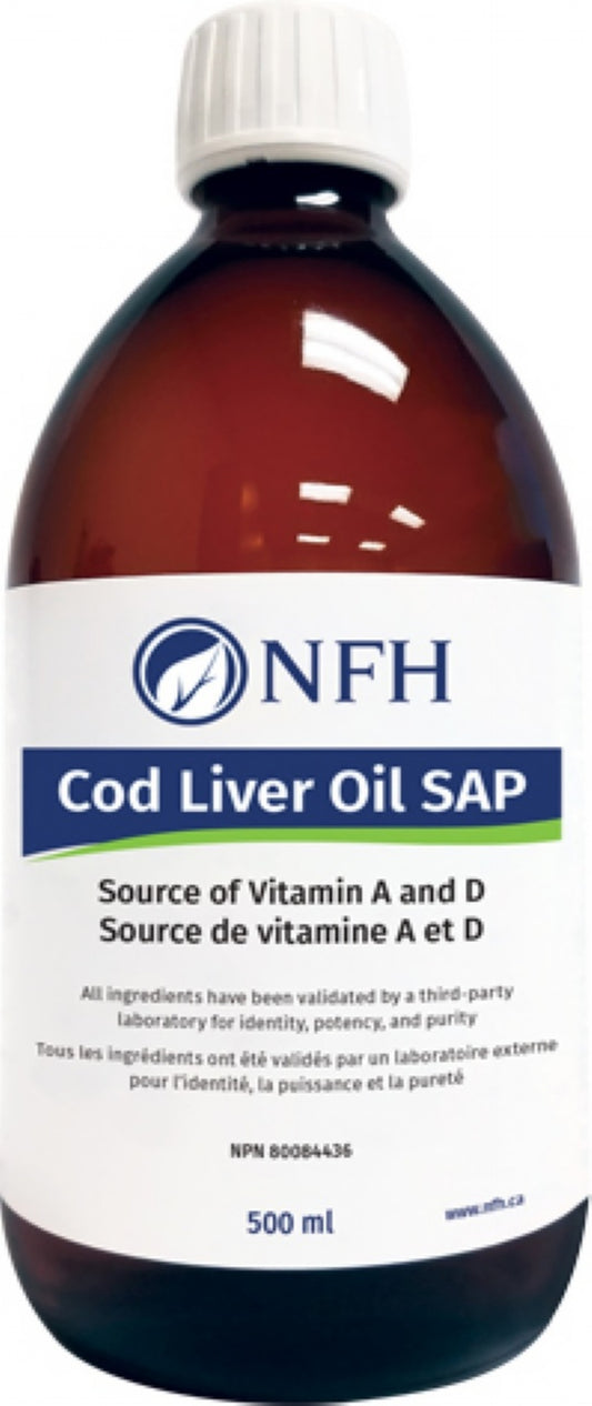 Cod Liver Oil SAP (3985 mg cod liver oil/4.3 mL) 500 ml -