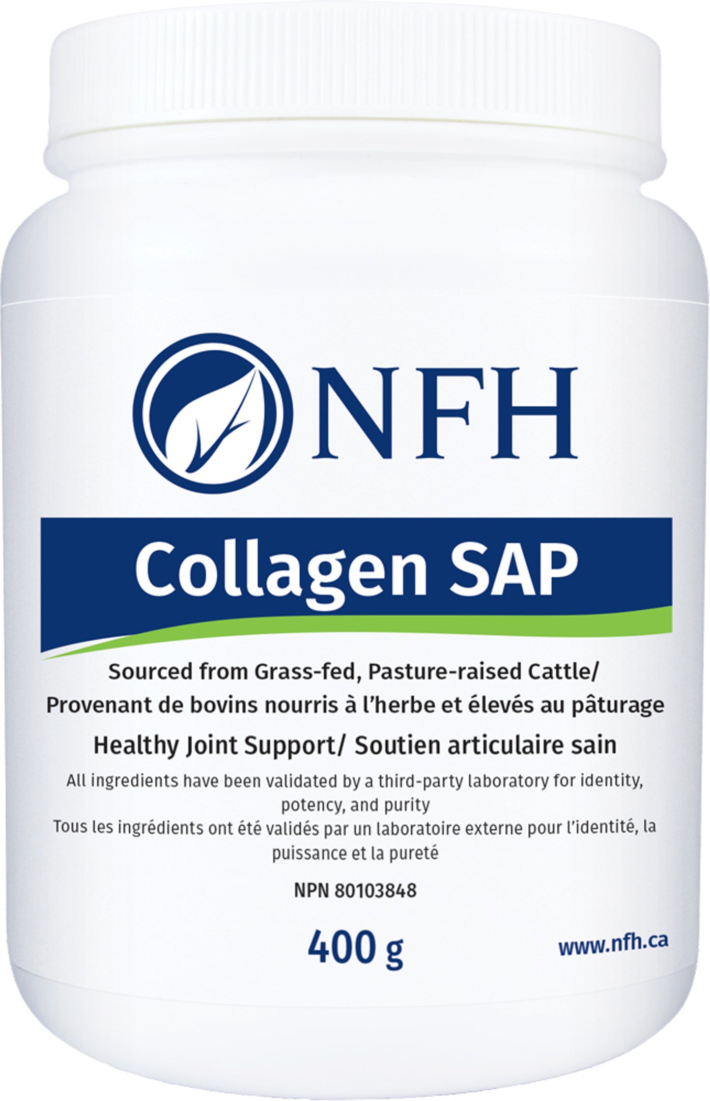 Collagen SAP (10 g collagen hydrolysate from bovine types I and III/three scoops) 400 g -