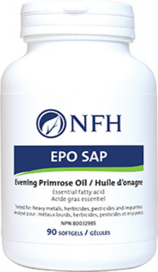 EPO SAP (1000 mg certified organic evening primrose oil/softgel) 90 softgels