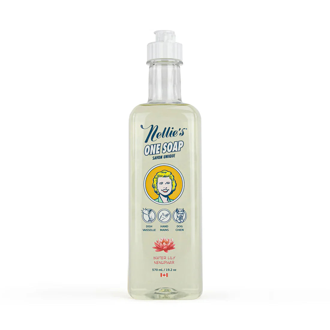 NELLIE'S *    One Soap - Water Lilly,570ml